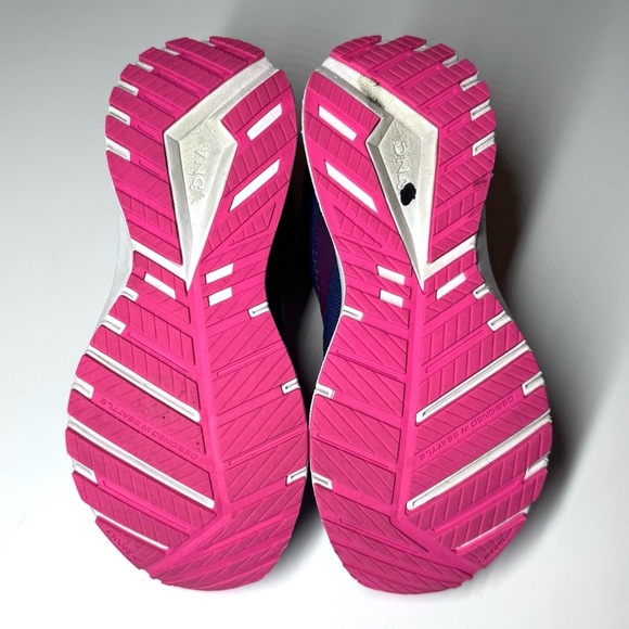 Brooks Women’s Revel 4 Running / Workout Shoes Blue Pink Size- 8 M - Picture 10 of 11